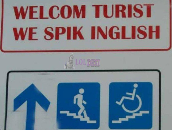 Image result for wrongly used english words in india