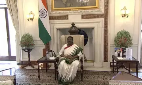 All Eyes on President Murmu in Rashtrapati Bhawan