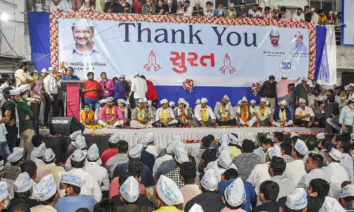 Talk Governance Not Caste, Religion: AAP challenges BJP in Gujarat
