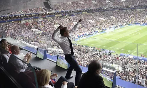Did Emmanuel Macron Score a Self Goal at the FIFA Finale?