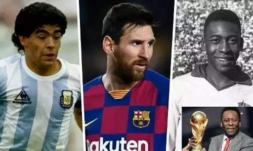 Messi Is Up There With Pele and Maradona