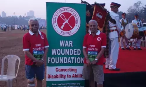 War Disabled Soldiers Are Back at the Mumbai Marathon