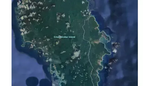 Undesirable Development of Great Nicobar Island