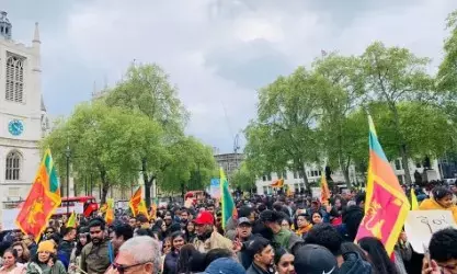 Sri Lankan’s Protest Over Taxation