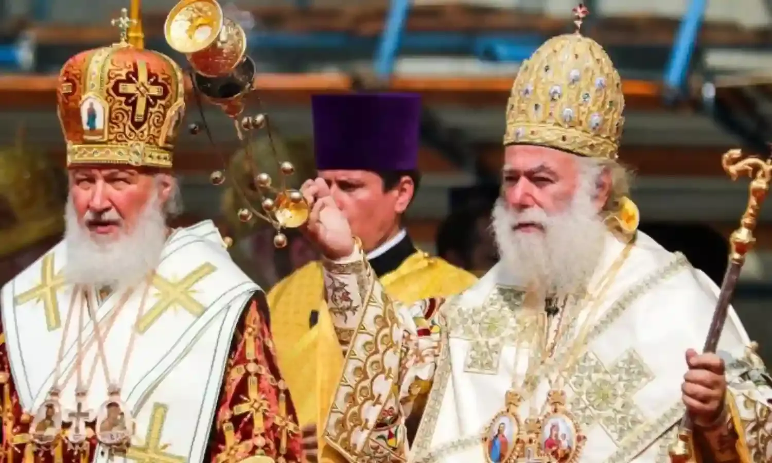 Zelensky Opens Up Church Front