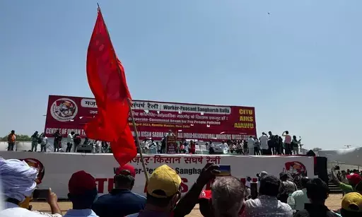 Workers, Farmers Unite, Demand Their Rights