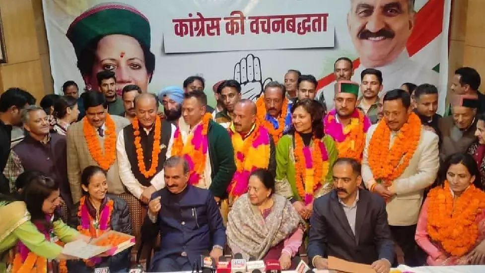 Congress Wins High Profile Shimla Municipal Polls
