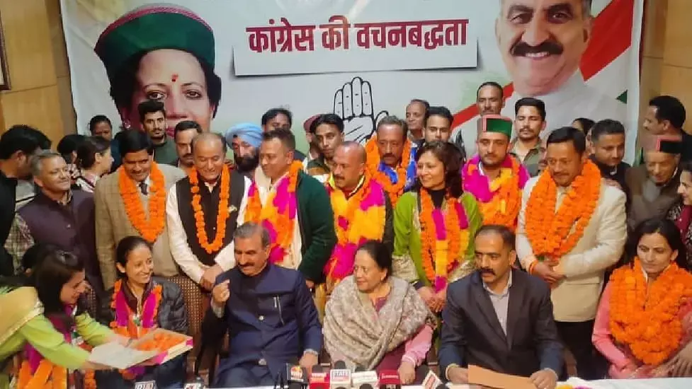 Congress Wins High Profile Shimla Municipal Polls