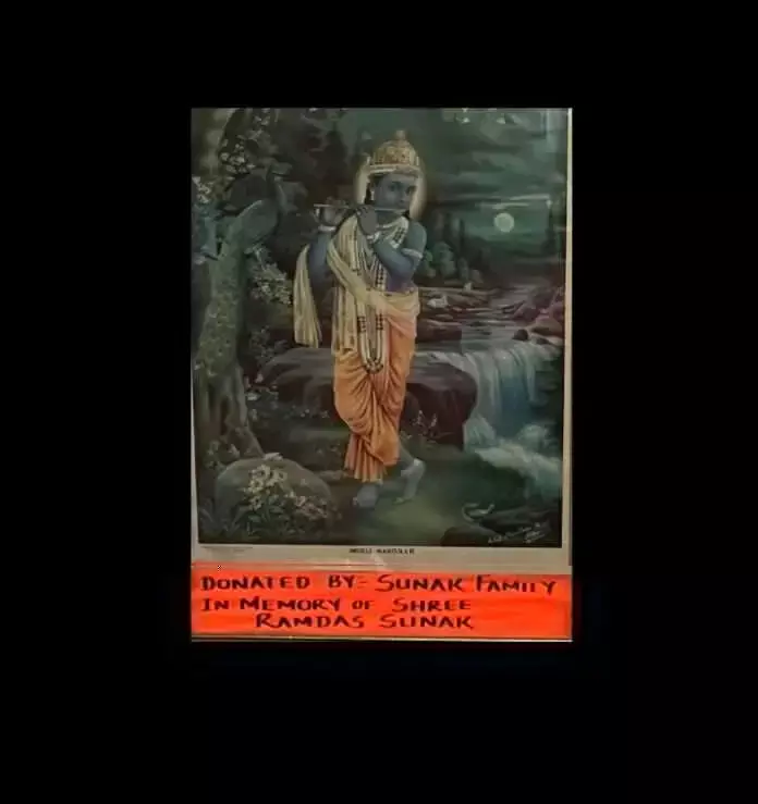 Divine Hanuman Has Pride of Place At 10 Downing Street