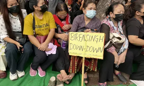 “We are Indians, Not Terrorists” - Protest 100’s of Women from Manipur