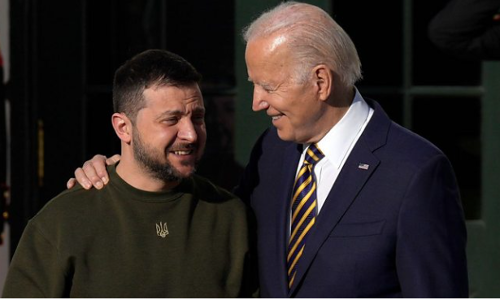 Biden Thinks Again on Ukraine in NATO