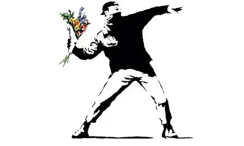 The Flower Thrower
