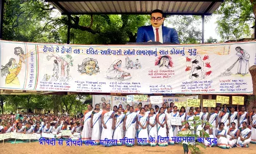 With Manipur At the Core Women Embrace Each Other…