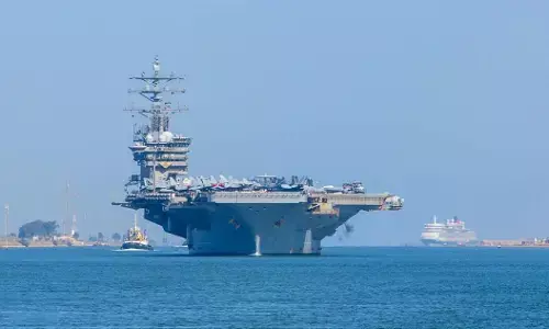 US Lines Up Warships To Contain Middle East Resistance to Israel