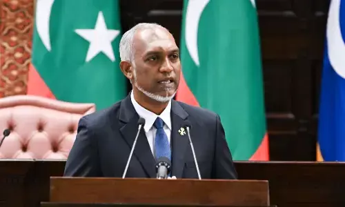 Maldivian Prez Muizzu Tells Parliament: ‘We Will Resist Foreign Intruders’