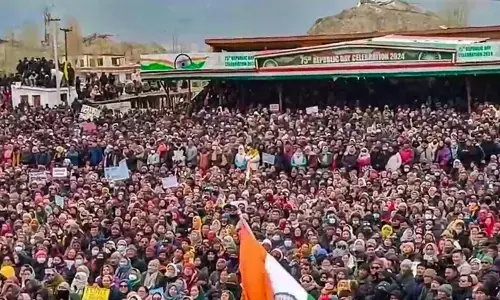 Ladakh Demonstrates For Statehood, Tribal Status