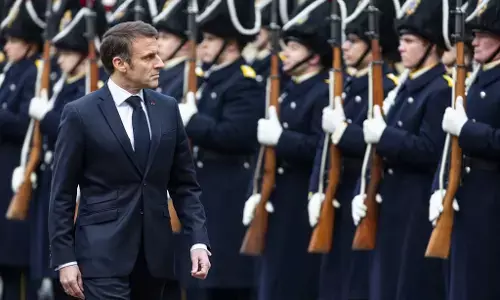 China Counters Macron’s ‘Boots On the Ground’ Threat With Peace Talks