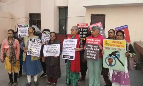 Where Can Women Protest Peacefully?