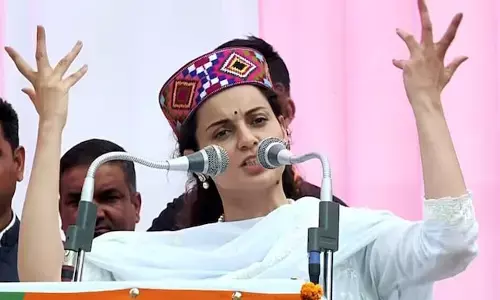 Oops, The Queen Comes Hurtling Down