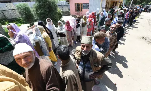 Srinagar - Highest Voter Turnout Since 1999