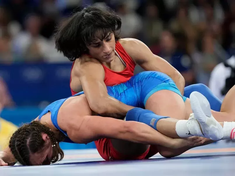 Olympian Vinesh Phogat Pins Opposers On The Mat