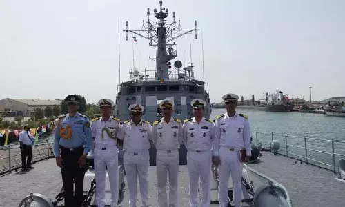 Indian Naval Ships in Iran
