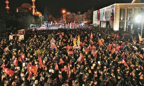 Erdogan Flexes Authoritarian Muscle