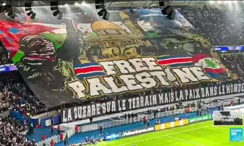 Football Fans Champion Palestine