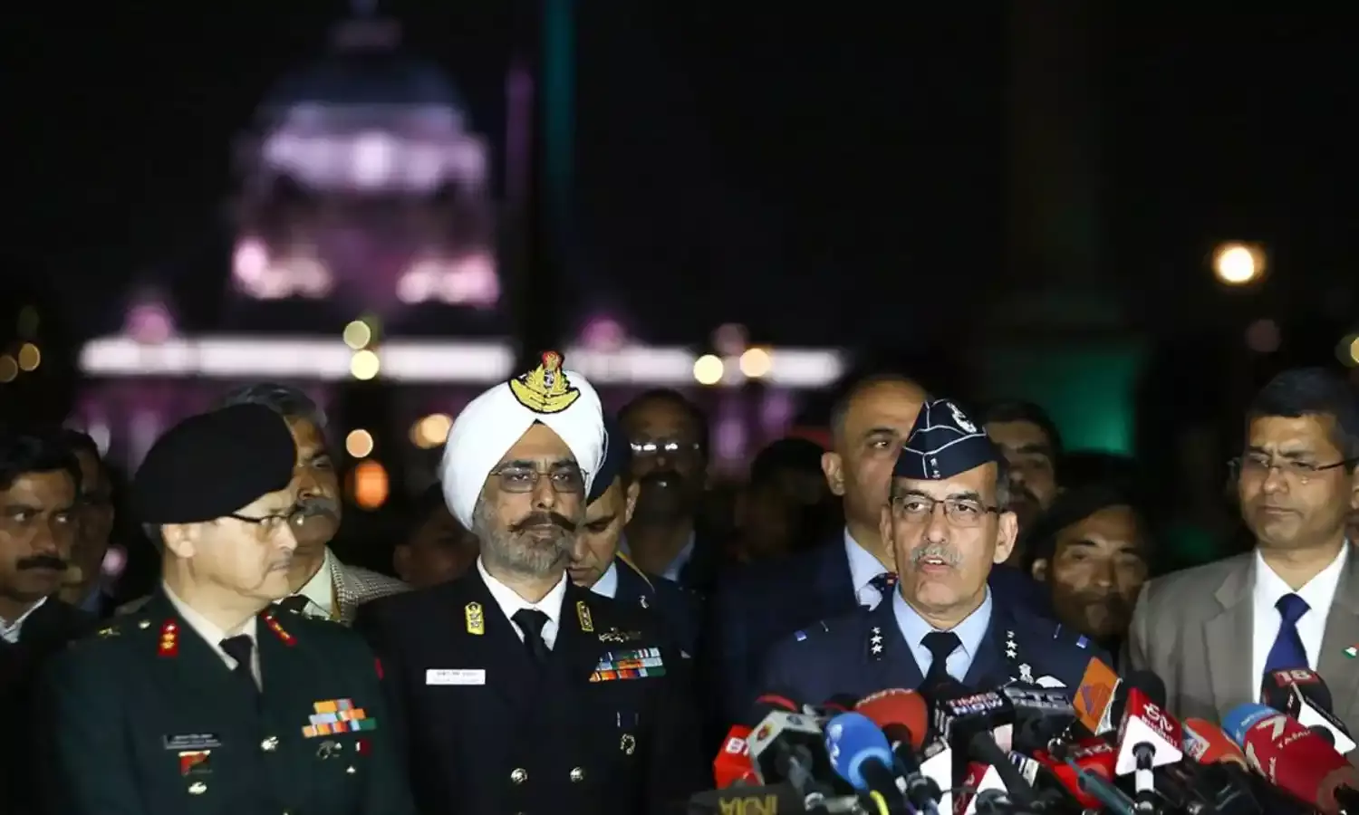 An Officers Discipline Must  Never Retire, Even When on TV News