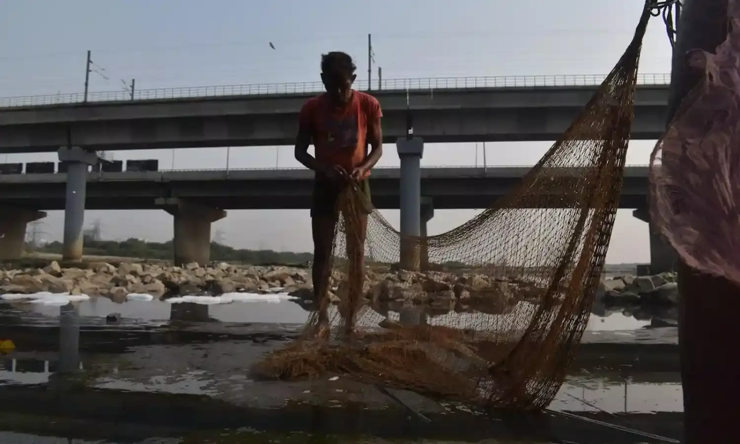 The Fisherman and the Yamuna The Fisherman and the Yamuna
