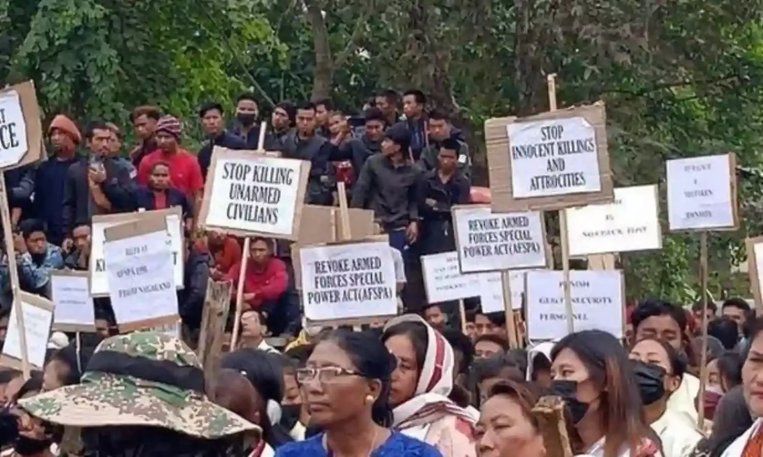 Massive Rally in Nagaland Targets Delhi