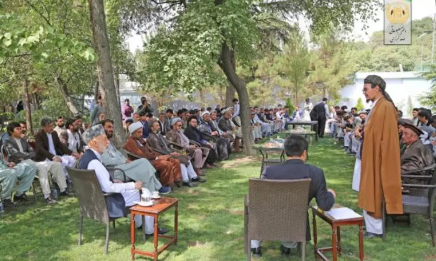 The Taliban Hoist Flag on Presidential Palace on 9/11, Talks on Govt Formation Continue The Taliban Hoist Flag on Presidential Palace on 9/11, Talks on Govt Formation Continue