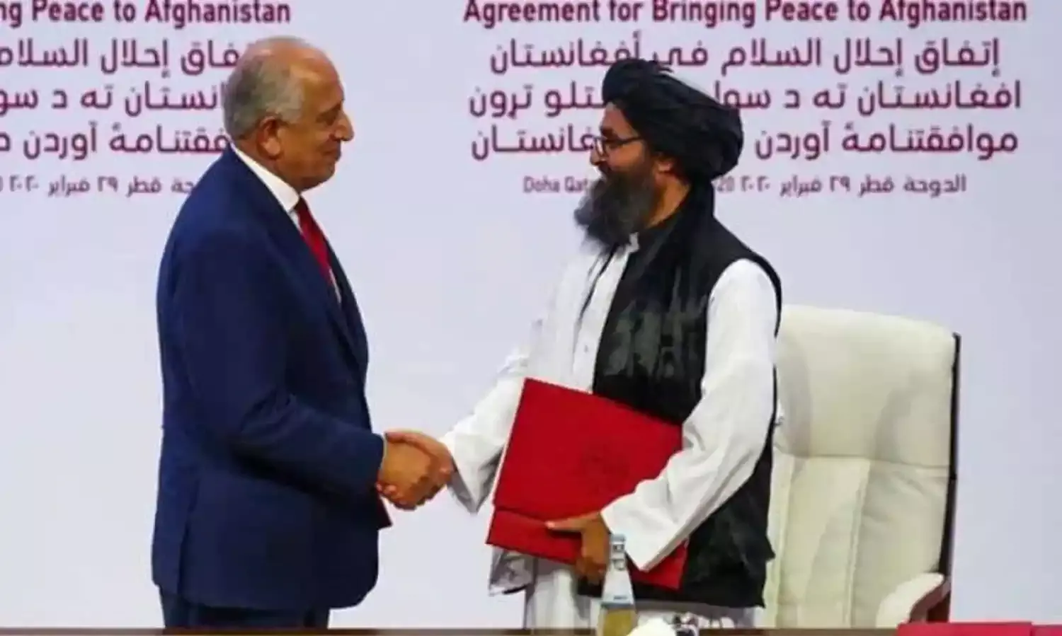 US-Taliban Move Towards New Govt in Kabul