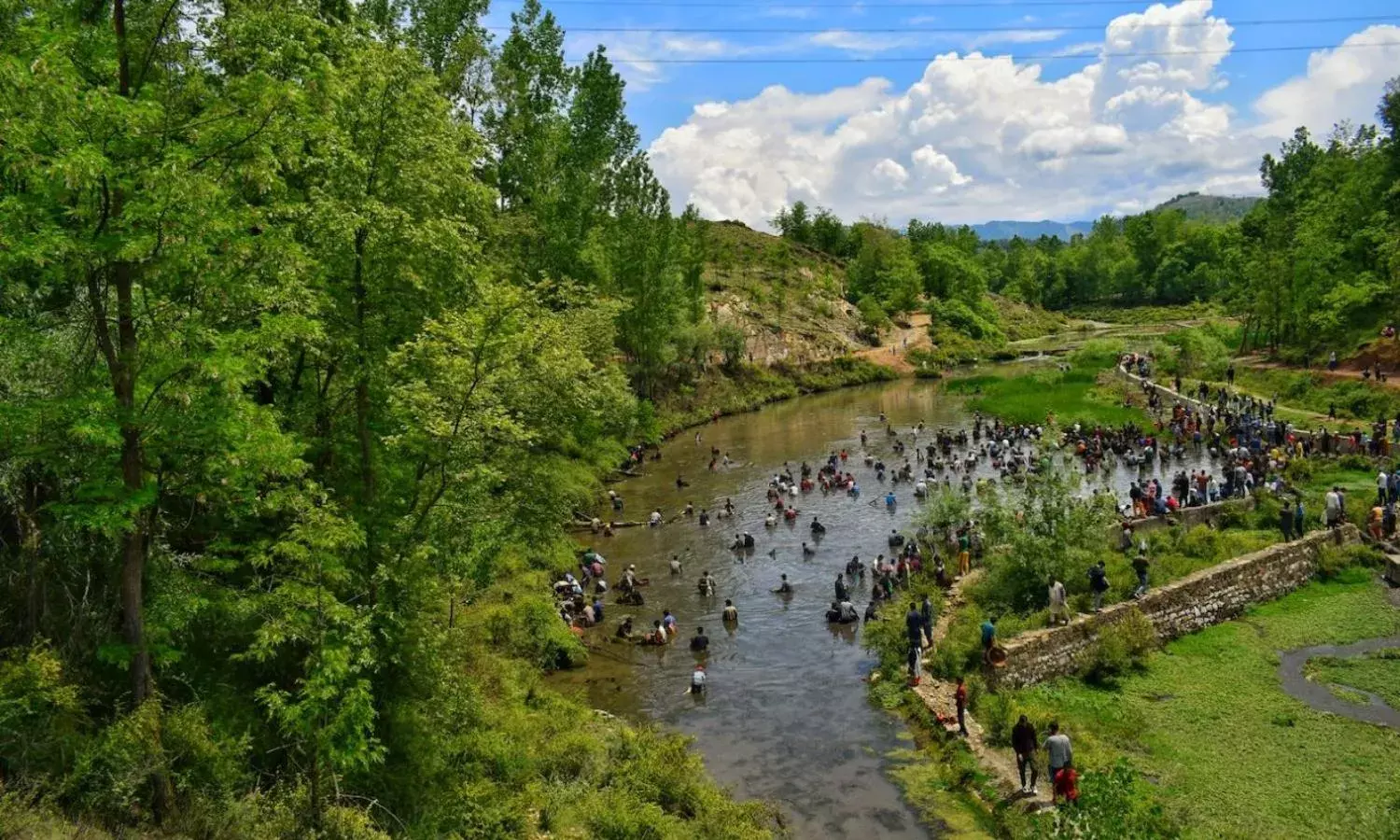In Photos: Trout Fishing Festival in Panzath Nag, Kashmir In Photos: Trout Fishing Festival in Panzath Nag, Kashmir
