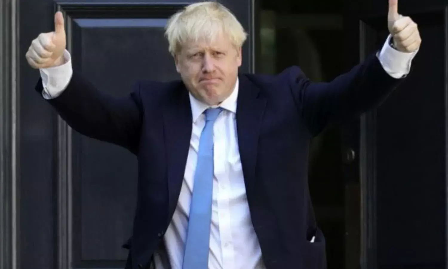 Boris Johnson Walks Away Laughing With India’s Serum Institute