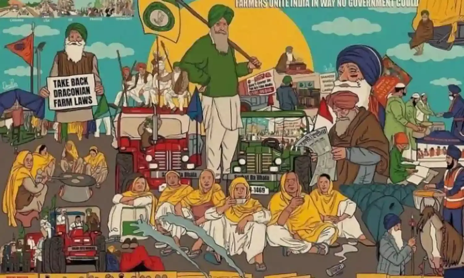 Farmers Mount Pressure On BJP-JJP MLAs to Support No Confidence Against Haryana Govt.