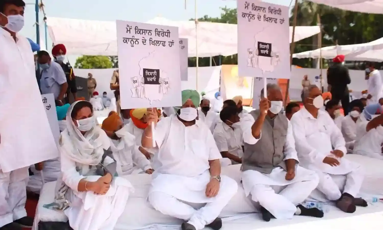 Amid Farmer Protests Amarinder Singh Walks a Tightrope in Punjabs Election Year Amid Farmer Protests Amarinder Singh Walks a Tightrope in Punjabs Election Year