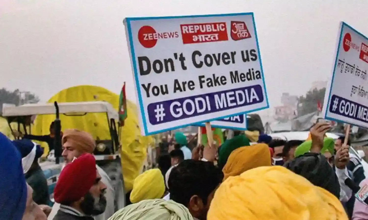 Farmers Show Media The Door