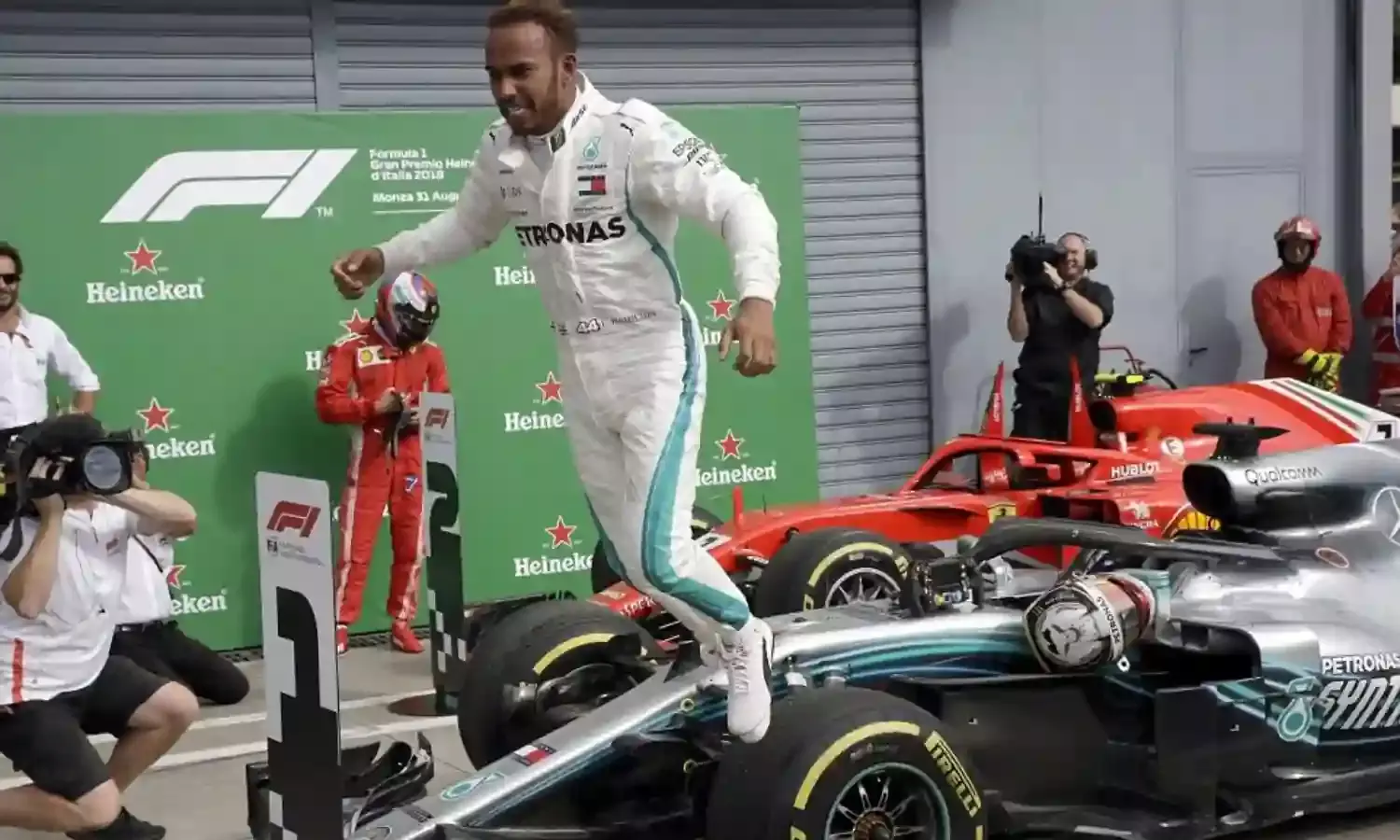 Too Much Red in Ferrari Territory as Hamilton Makes History - Well Almost!