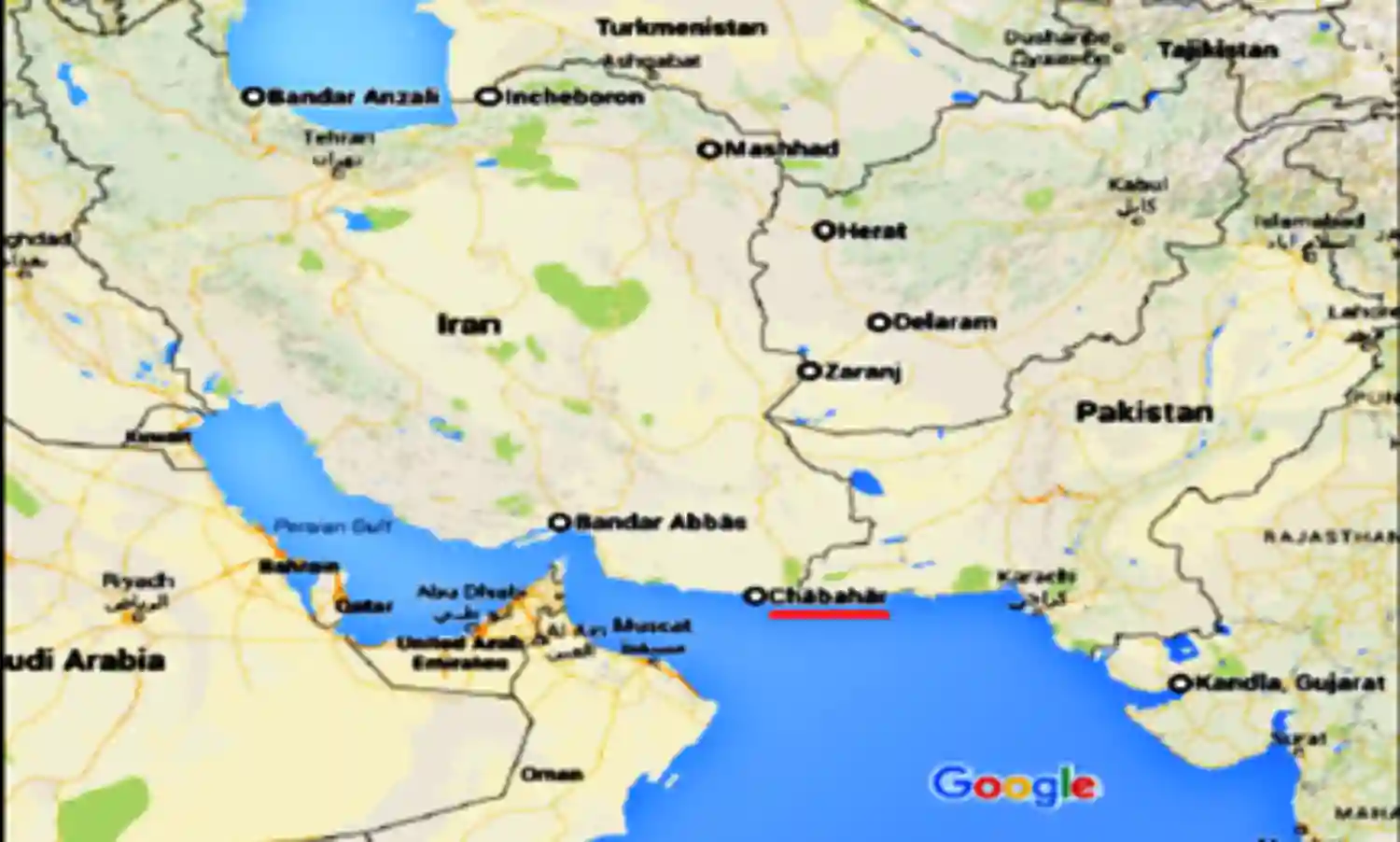 Chabahar, Iran Looks Towards China?
