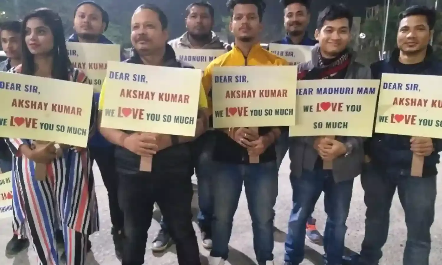 “We Love You But….” CAA Protestors Greet Bollywood Stars at Guwahati
