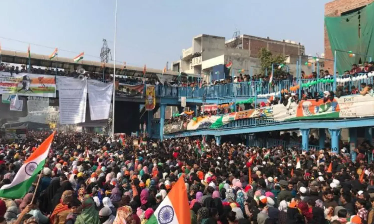 Republic Day 2020 At Shaheen Bagh