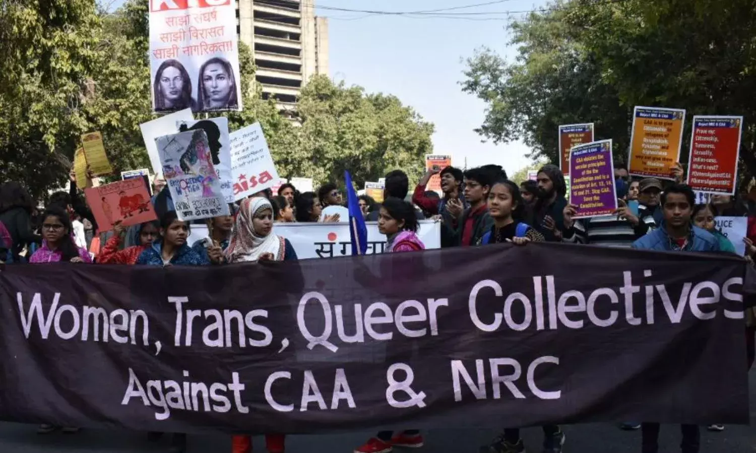 Women, Trans and Queer Communities March Against CAA NRC