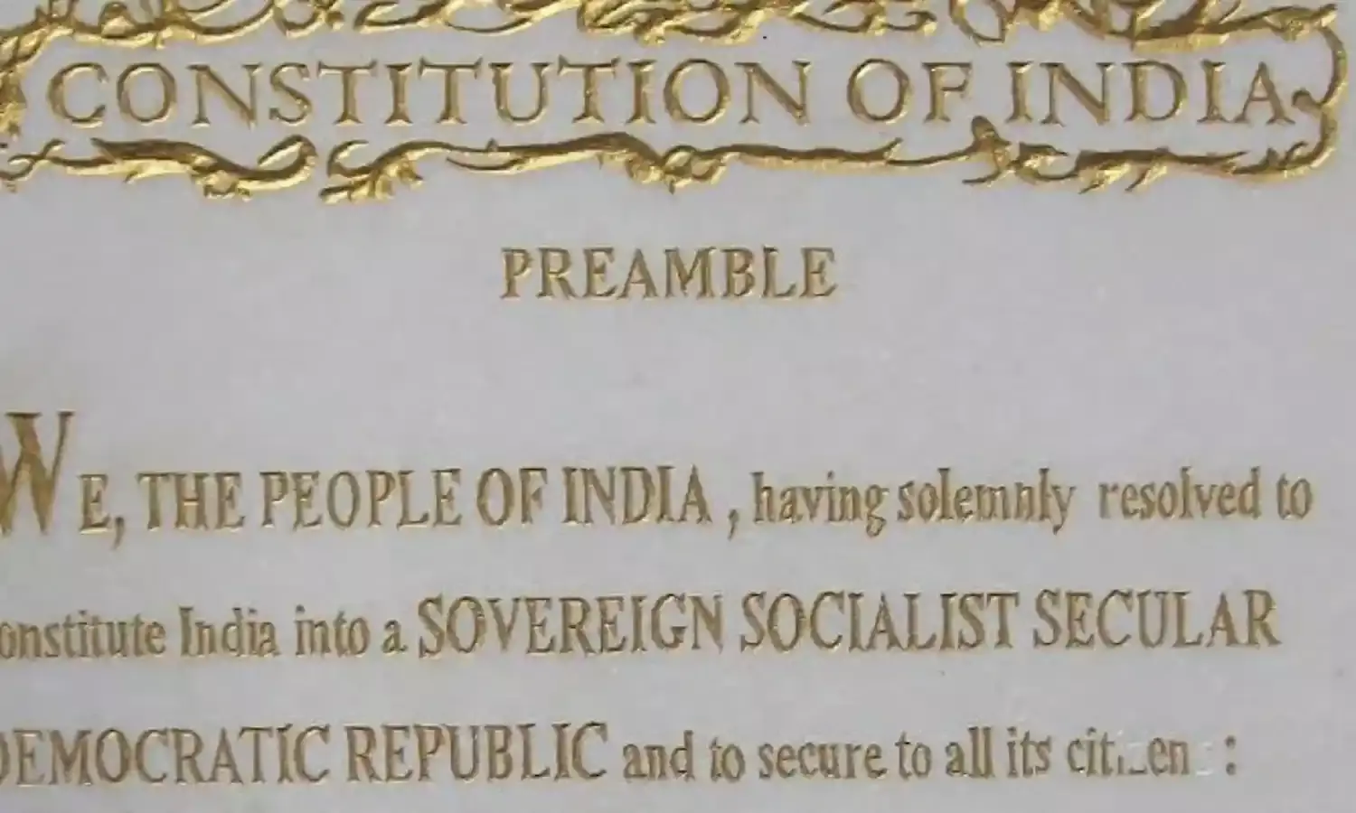Students Pledge to Save the Indian Constitution, Make it their New Years Resolution Students Pledge to Save the Indian Constitution, Make it their New Years Resolution