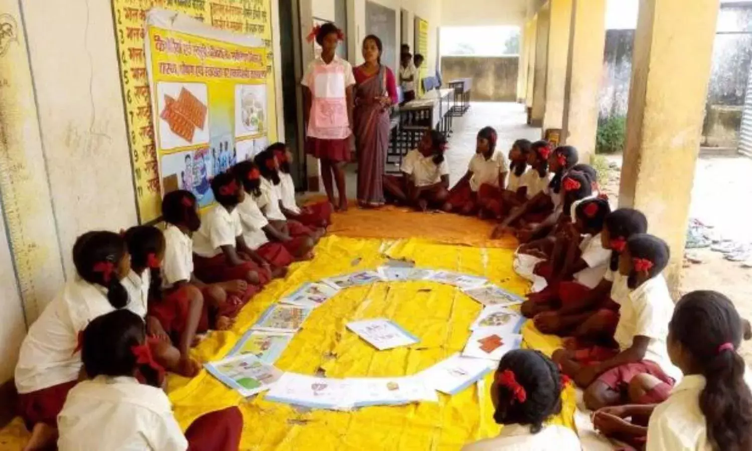 Menstruation Brought Out From Dark Unhygienic Corridors of Village Taboos