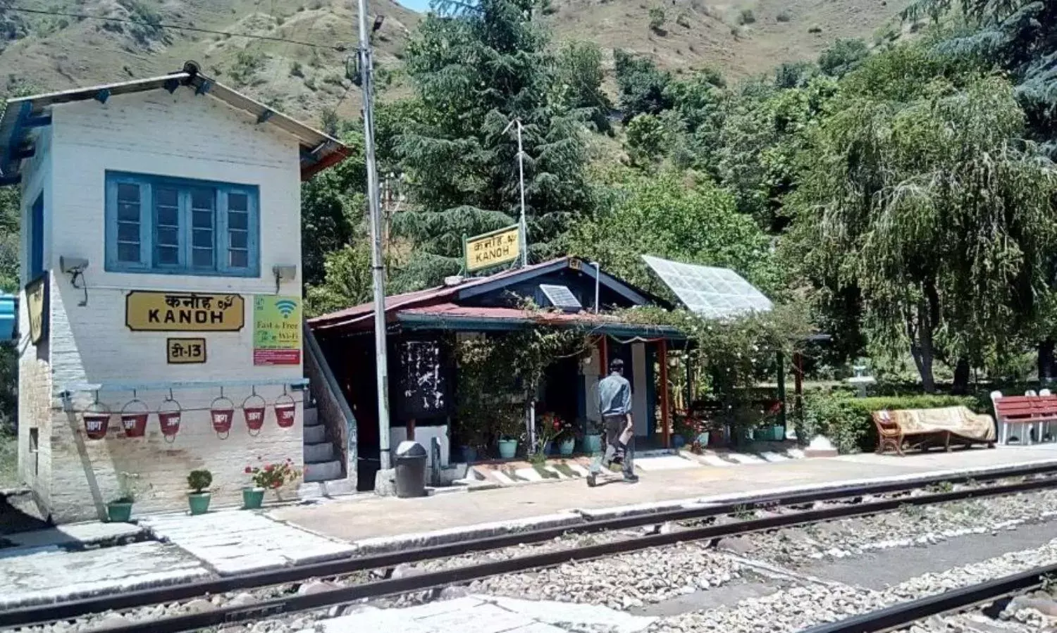 A Railway Station that Offers Solitude and Solace A Railway Station that Offers Solitude and Solace