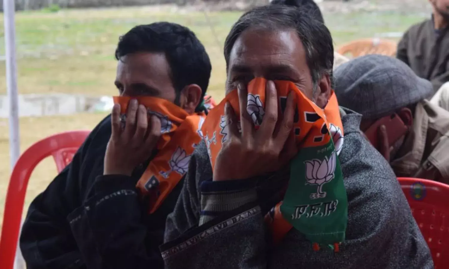 BJP ‘Members’ in Kashmir Hide From the Cameras