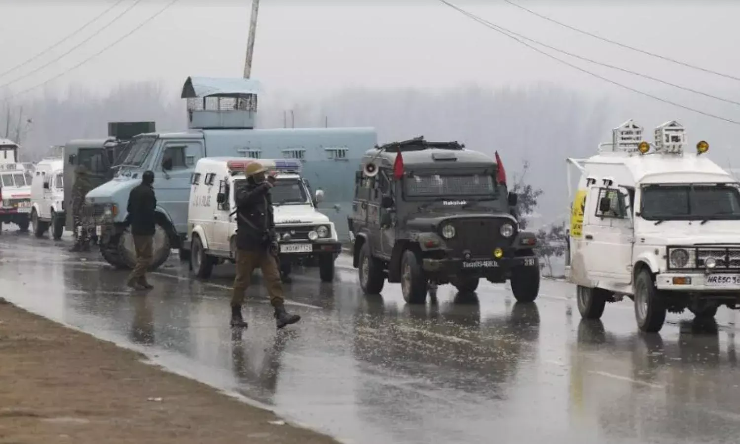 जम्मू – कश्मीर के राज्यपाल ने “सुरक्षा चूक” को आत्मघाती हमले के लिए जिम्मेदार माना