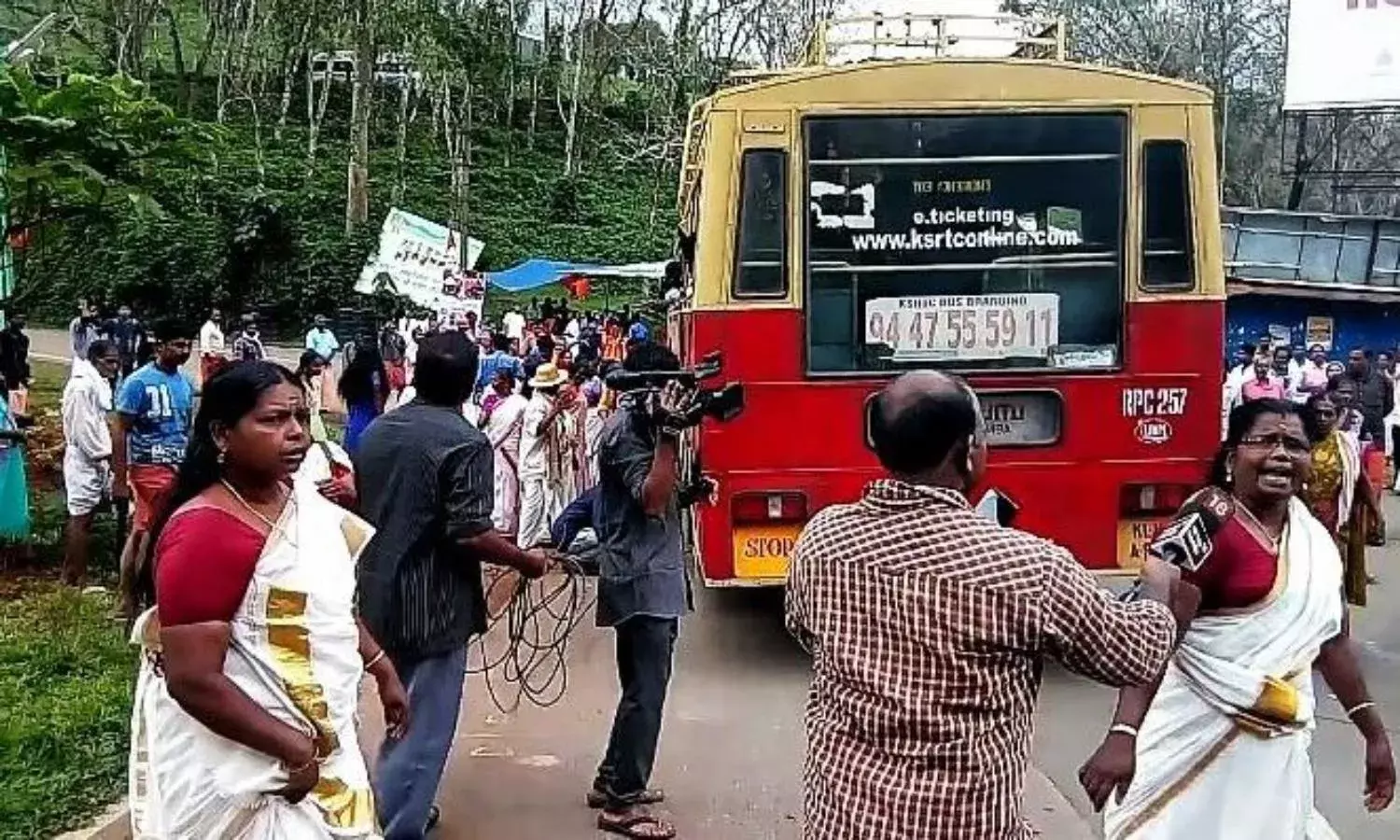 Nilackkal Base Camp:  In Sabarimala Where The Mob Takes Over