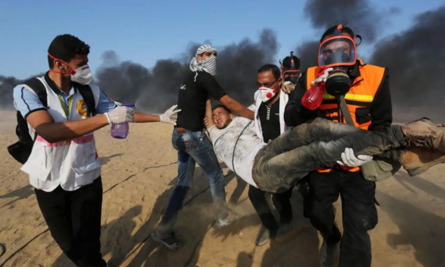 Bloody Friday As Gaza Marks Six Months of Protest Bloody Friday As Gaza Marks Six Months of Protest